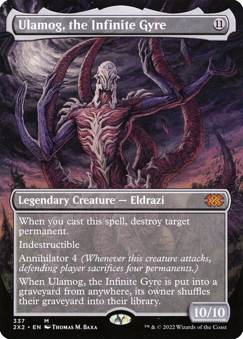 Ulamog, the Infinite Gyre (337) [Double Masters 2022] [Borderless]