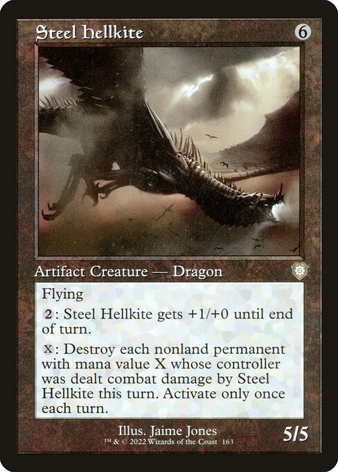 Steel Hellkite (163) [The Brothers' War Commander]