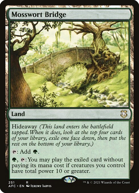 Mosswort Bridge (251) [Forgotten Realms Commander]
