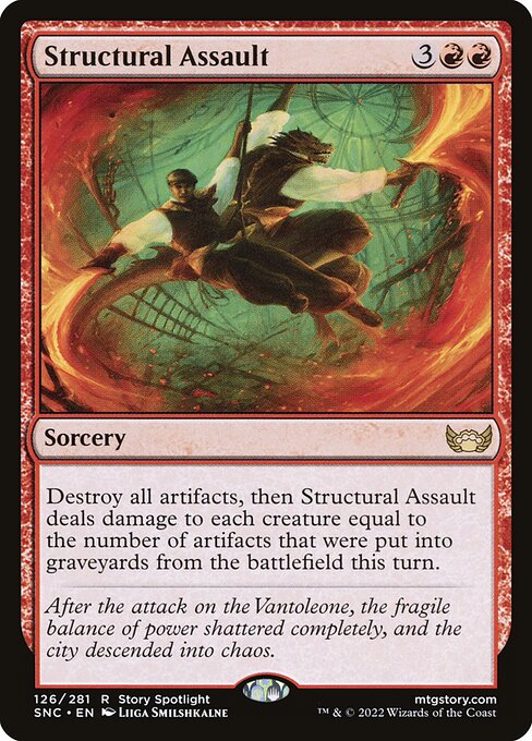 Structural Assault (126) [Streets of New Capenna]