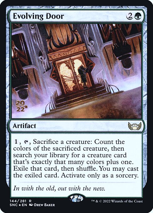 Evolving Door (144s) [Streets of New Capenna Promos]