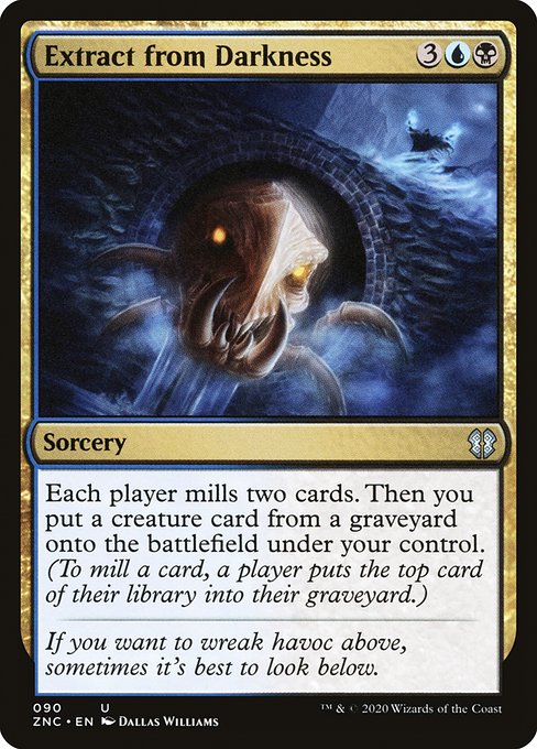 Extract from Darkness (90) [Zendikar Rising Commander]