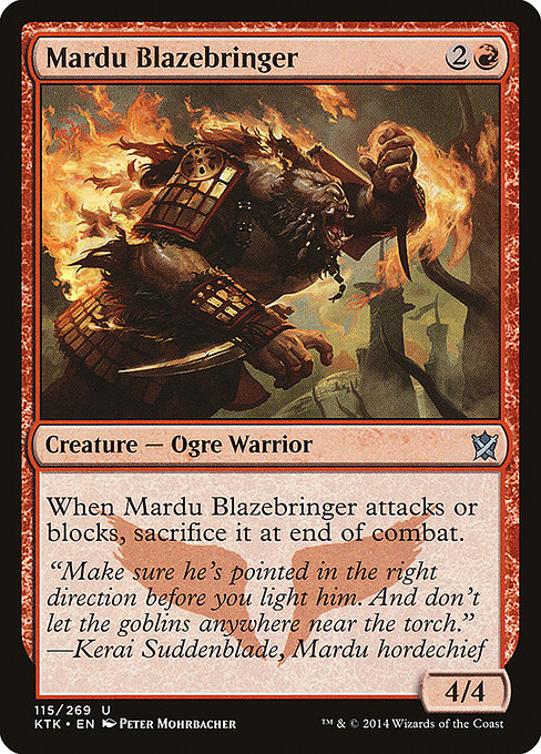 Mardu Blazebringer (115) [Khans of Tarkir]