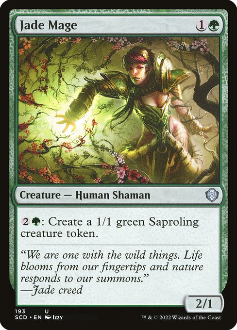 Jade Mage (193) [Starter Commander Decks]