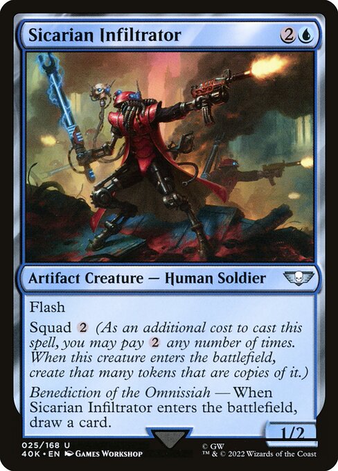 Sicarian Infiltrator (25) [Warhammer 40,000 Commander]