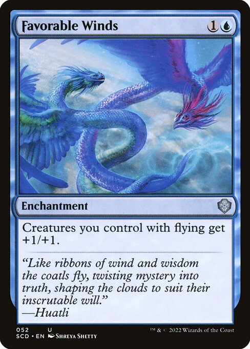 Favorable Winds (52) [Starter Commander Decks]