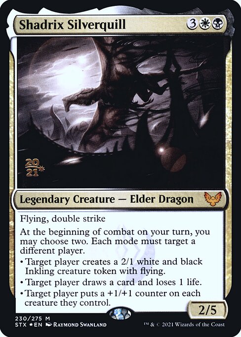 Shadrix Silverquill (230s) [Strixhaven: School of Mages Promos]