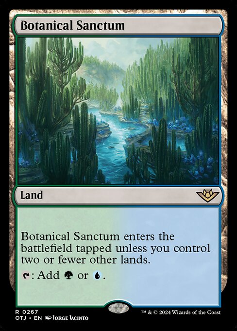 Botanical Sanctum (267) [Outlaws of Thunder Junction]