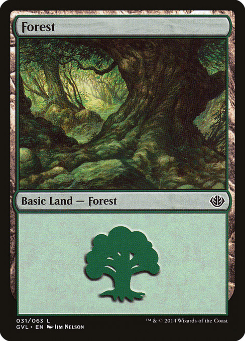 Forest (31) [Duel Decks Anthology: Garruk vs. Liliana]