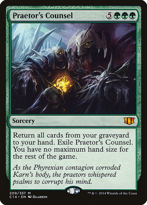 Praetor's Counsel (209) [Commander 2014]