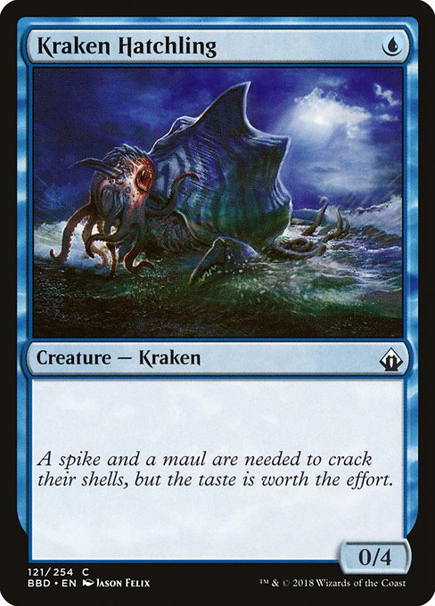 Kraken Hatchling (121) [Battlebond]