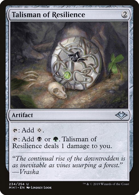 Talisman of Resilience (234) [Modern Horizons]