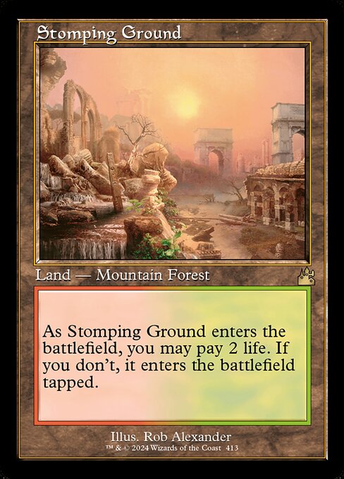 Stomping Ground (413) [Ravnica Remastered]