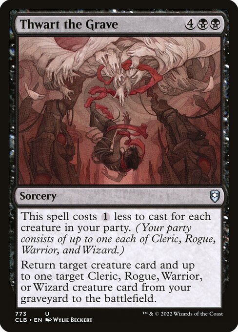 Thwart the Grave (773) [Commander Legends: Battle for Baldur's Gate]