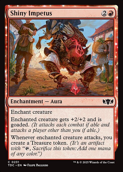 Shiny Impetus (231) [Tarkir: Dragonstorm Commander]