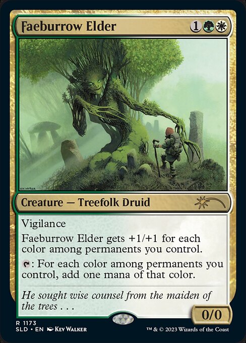 Faeburrow Elder (1173) [Secret Lair Drop] [Full Art]