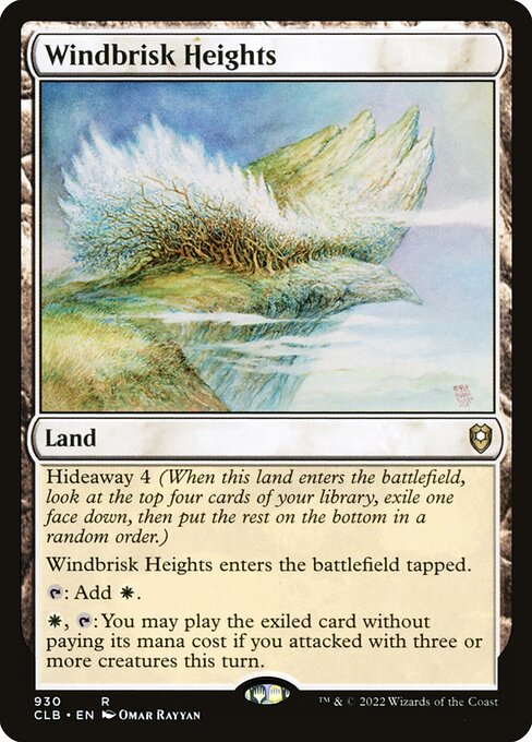 Windbrisk Heights (930) [Commander Legends: Battle for Baldur's Gate]