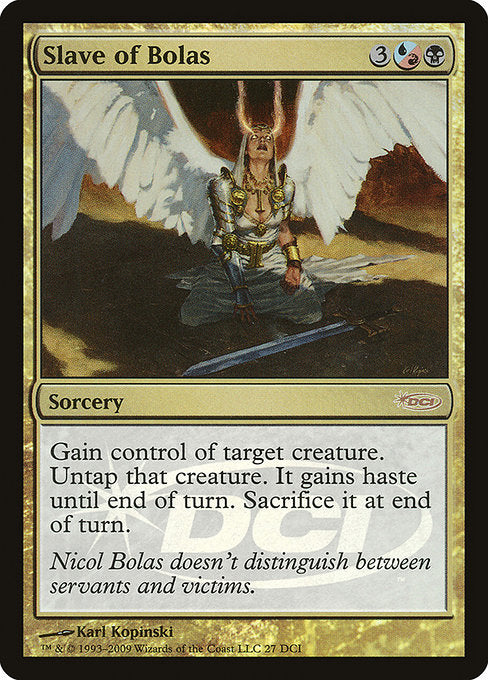Slave of Bolas (27) [DCI Promos]