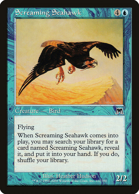 Screaming Seahawk (112) [Onslaught]