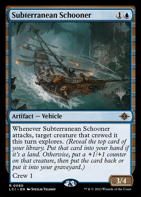 Subterranean Schooner (80p) [The Lost Caverns of Ixalan Promos]