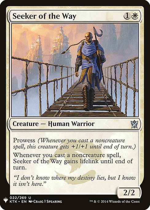 Seeker of the Way (KTK-22) [The List]