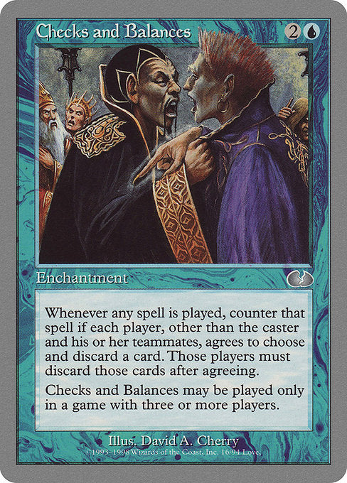 Checks and Balances (16) [Unglued]