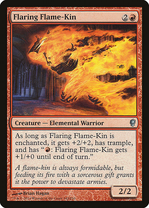 Flaring Flame-Kin (142) [Conspiracy]
