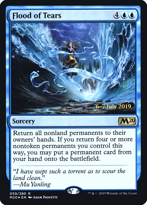 Flood of Tears (59s) [Core Set 2020 Promos]