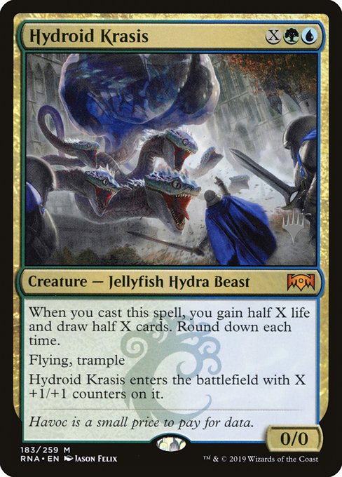 Hydroid Krasis (183p) [Ravnica Allegiance Promos]