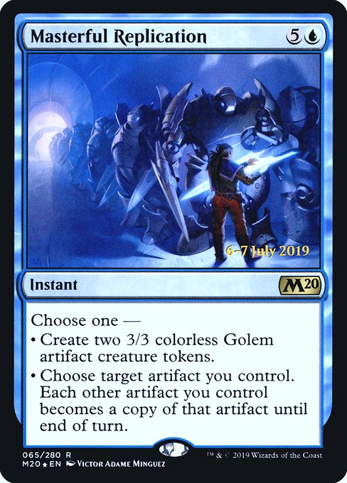 Masterful Replication (65s) [Core Set 2020 Promos]
