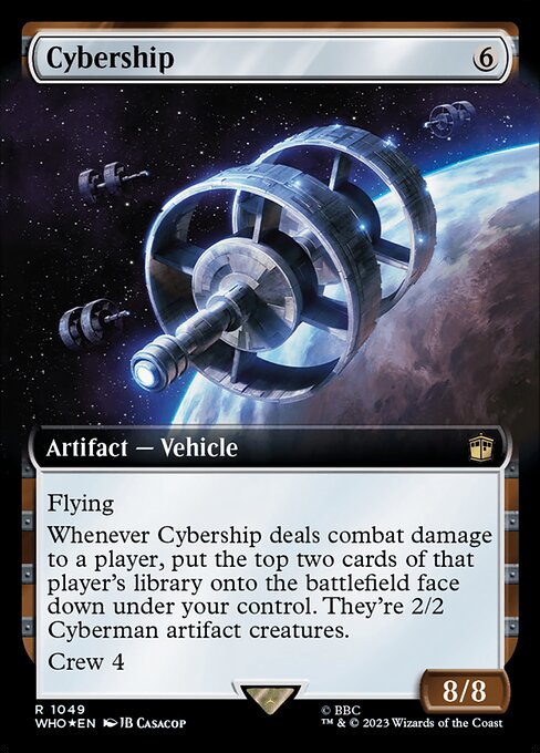 Cybership (1049) [Doctor Who] [Extended Art]