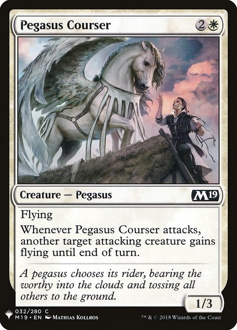 Pegasus Courser (M19-32) [The List]