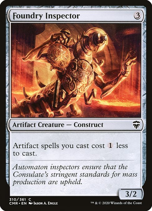 Foundry Inspector (310) [Commander Legends]
