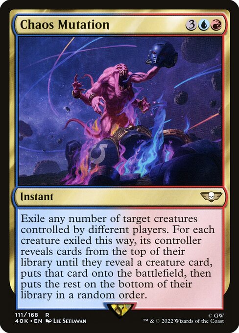 Chaos Mutation (111) [Warhammer 40,000 Commander]