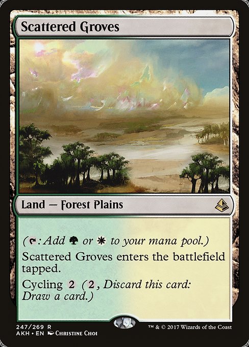 Scattered Groves (247) [Amonkhet]