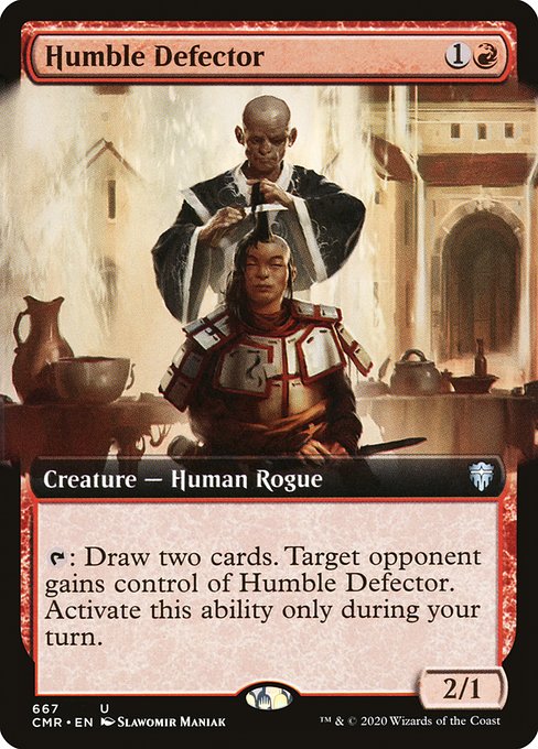 Humble Defector (667) [Commander Legends] [Extended Art]
