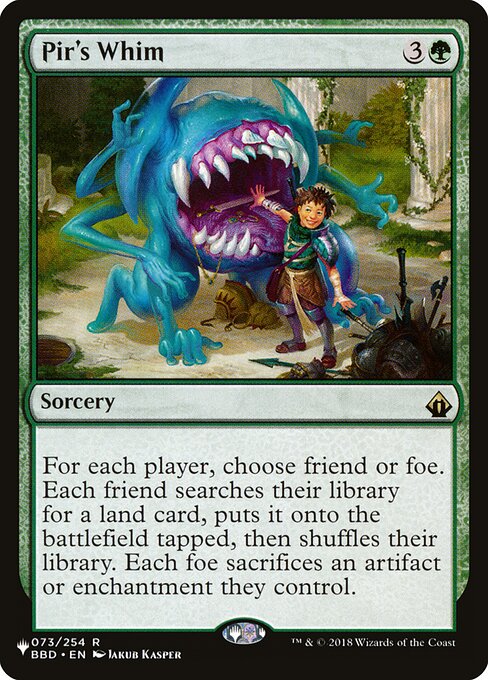Pir's Whim (BBD-73) [The List]