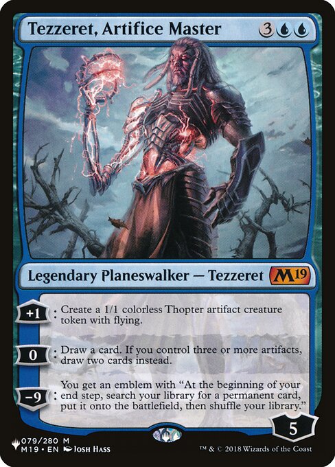 Tezzeret, Artifice Master (M19-79) [The List]