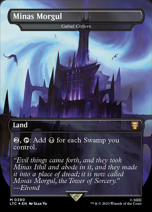 Cabal Coffers (390) [Tales of Middle-earth Commander] [Borderless]