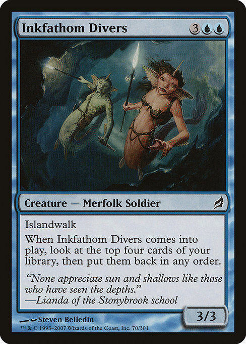 Inkfathom Divers (70) [Lorwyn]