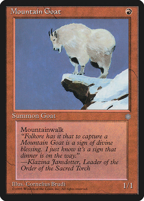 Mountain Goat (203) [Ice Age]