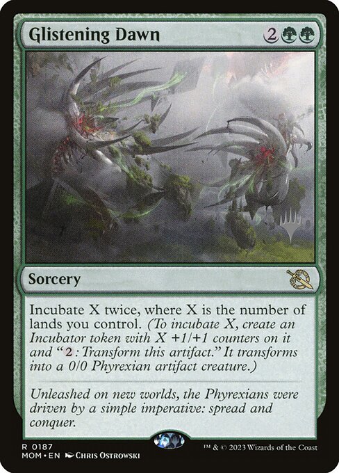 Glistening Dawn (187p) [March of the Machine Promos]