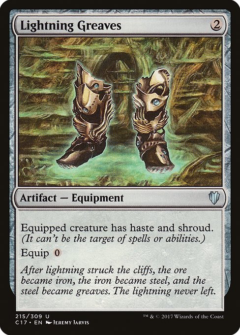 Lightning Greaves (215) [Commander 2017]