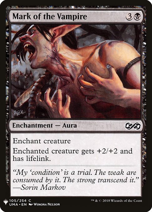 Mark of the Vampire (UMA-105) [The List]