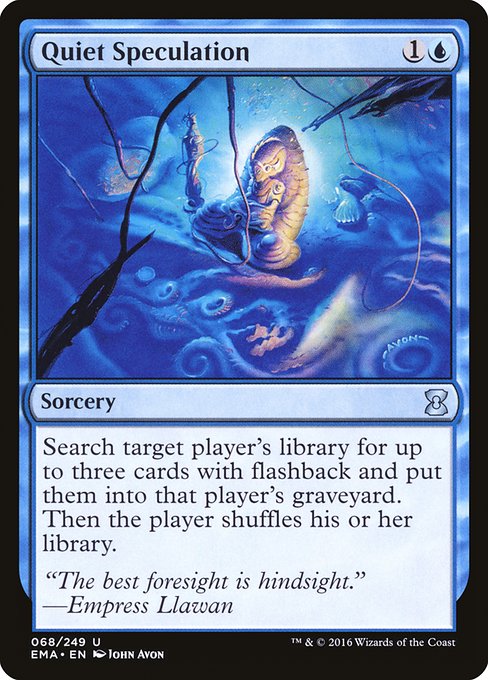 Quiet Speculation (68) [Eternal Masters]