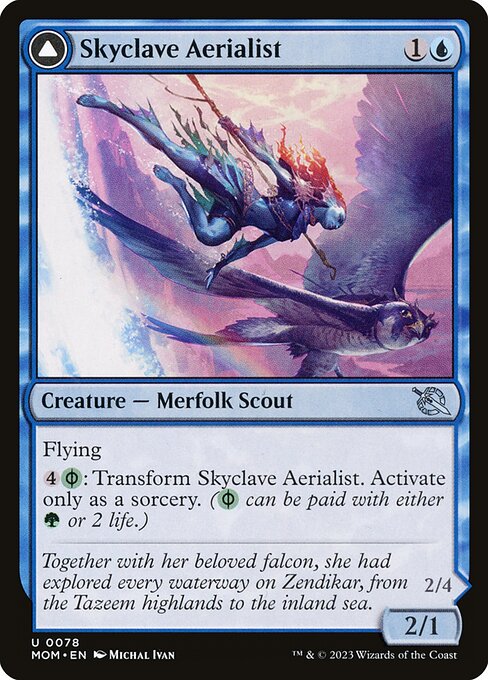 Skyclave Aerialist // Skyclave Invader (78) [March of the Machine]