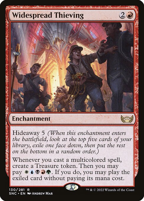 Widespread Thieving (130) [Streets of New Capenna]