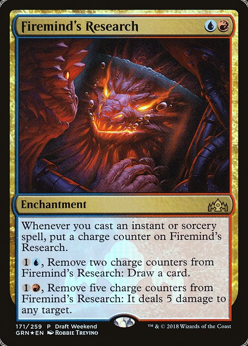 Firemind's Research (171) [Guilds of Ravnica Promos]