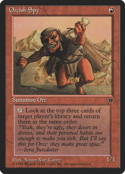 Orcish Spy (61a) [Fallen Empires]