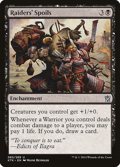 Raiders' Spoils (83) [Khans of Tarkir]